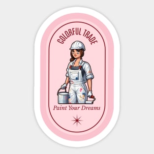 Colorful Trade, Paint Your Dreams Sticker